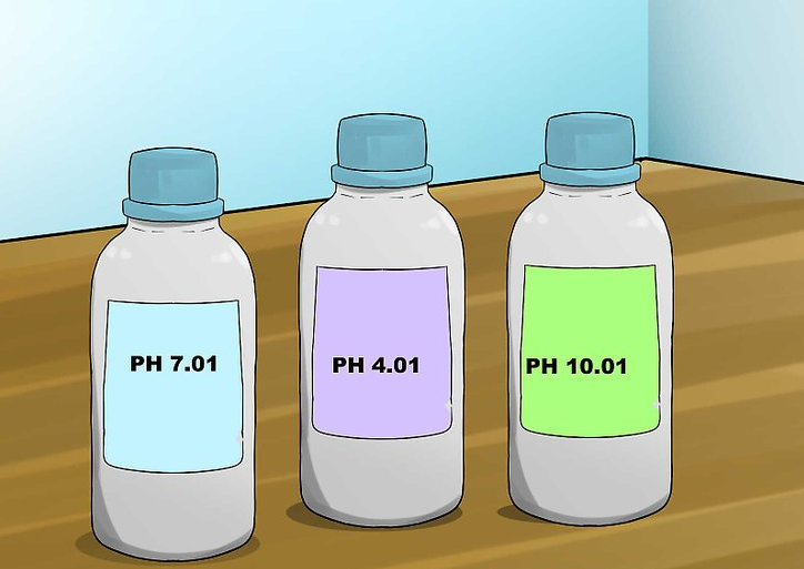 ph水质检测电极的校准溶液