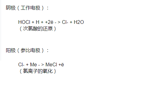 电极分析法示意图